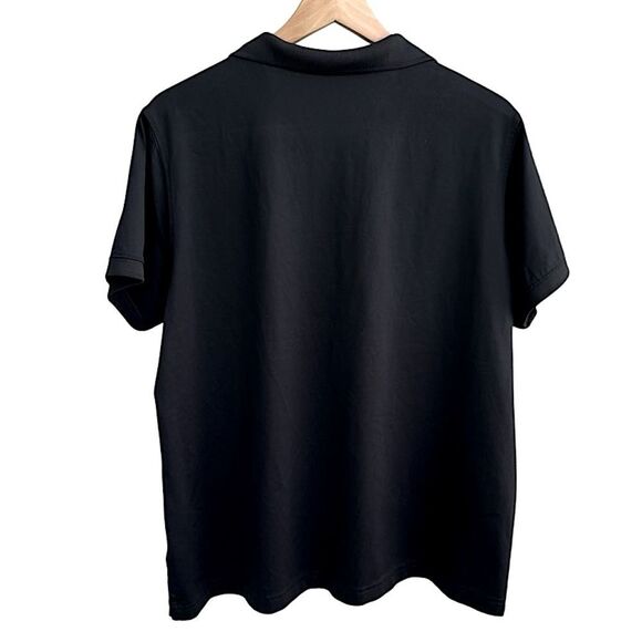 Lands’ End School Uniform Rapid Dry Polo - Black - Size Large - Picture 4 of 10